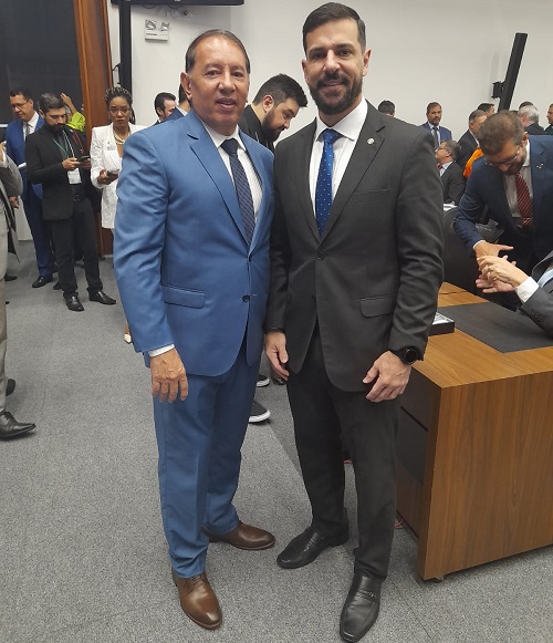 Dr Homero com Gerson Claro