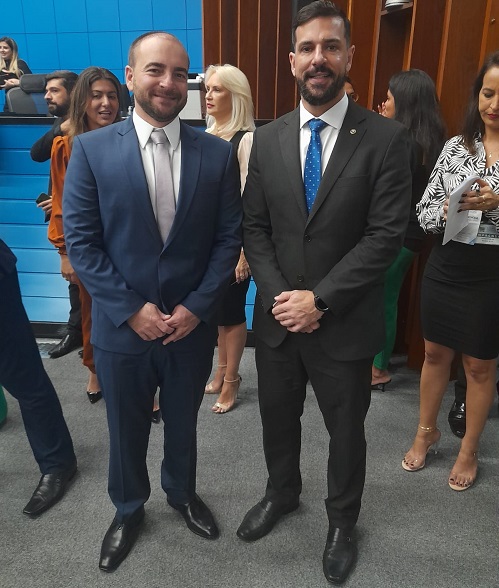Dr Homero com Joao Cesar MT