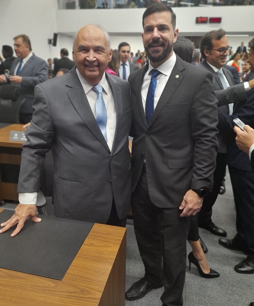 Dr Homero com Londres Machado