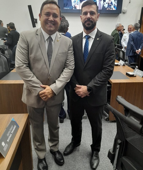 Dr Homero com Marcio Fernandes