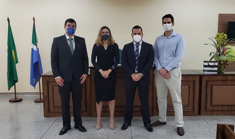 Dr Lucas Dr Thulio posse juiz