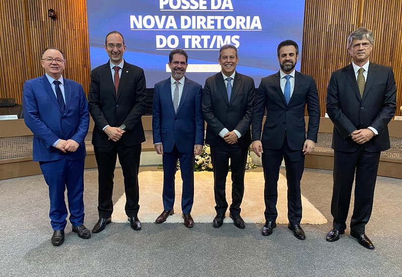 Dr Pedro posse TRT MS