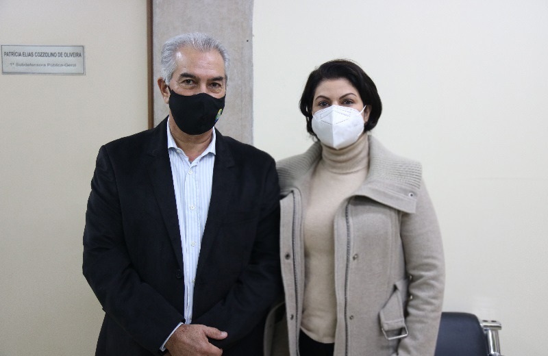 Dra Patricia e Reinaldo visita institucional
