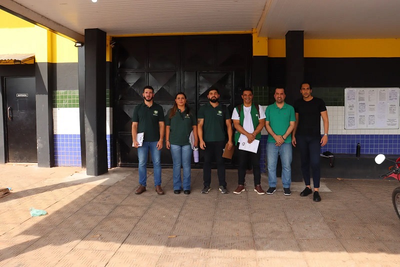 Equipe vistoria corumba