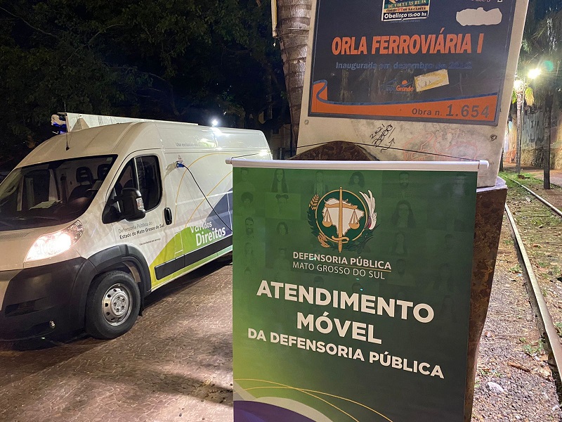 Terceiro atendimento van dos direitos