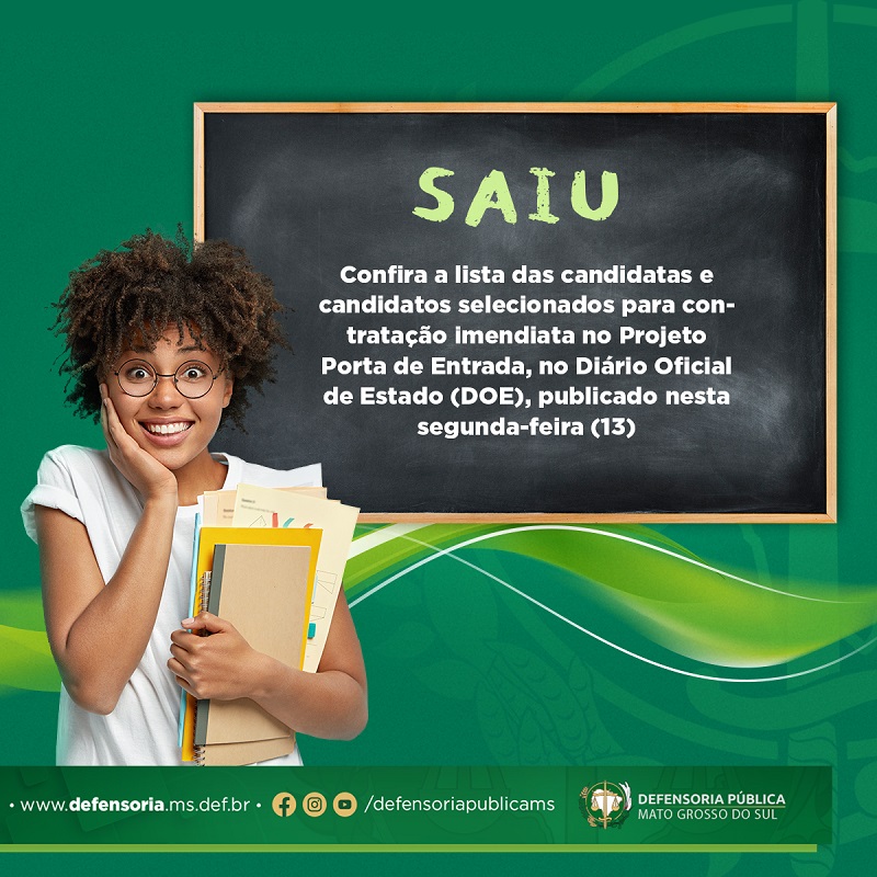 seletivo porta de entrada